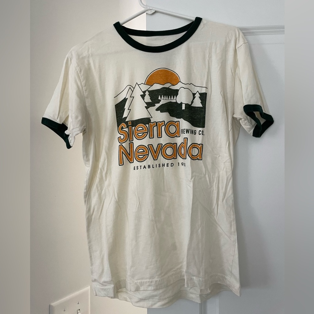 Sierra Nevada women’s brewery t shirt size small, worn once briefly.